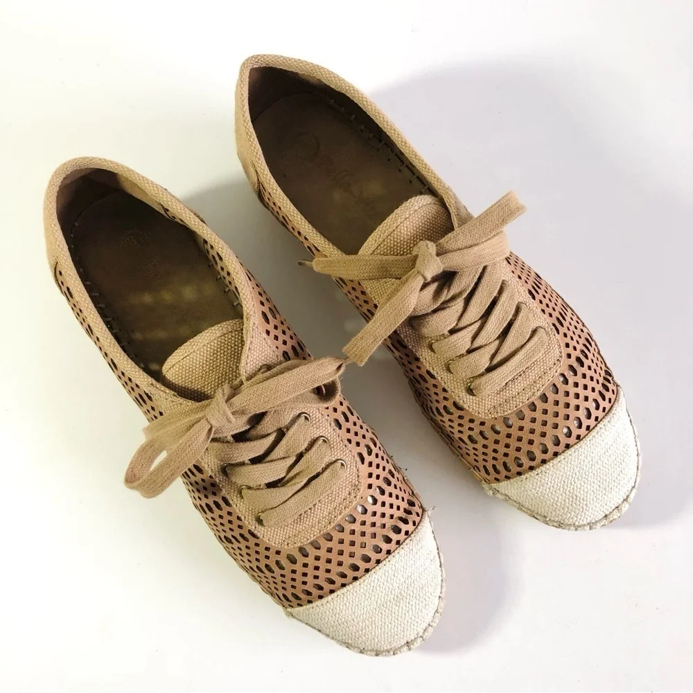 Bella Vita Clementine Perforated Espadrille Sneakers